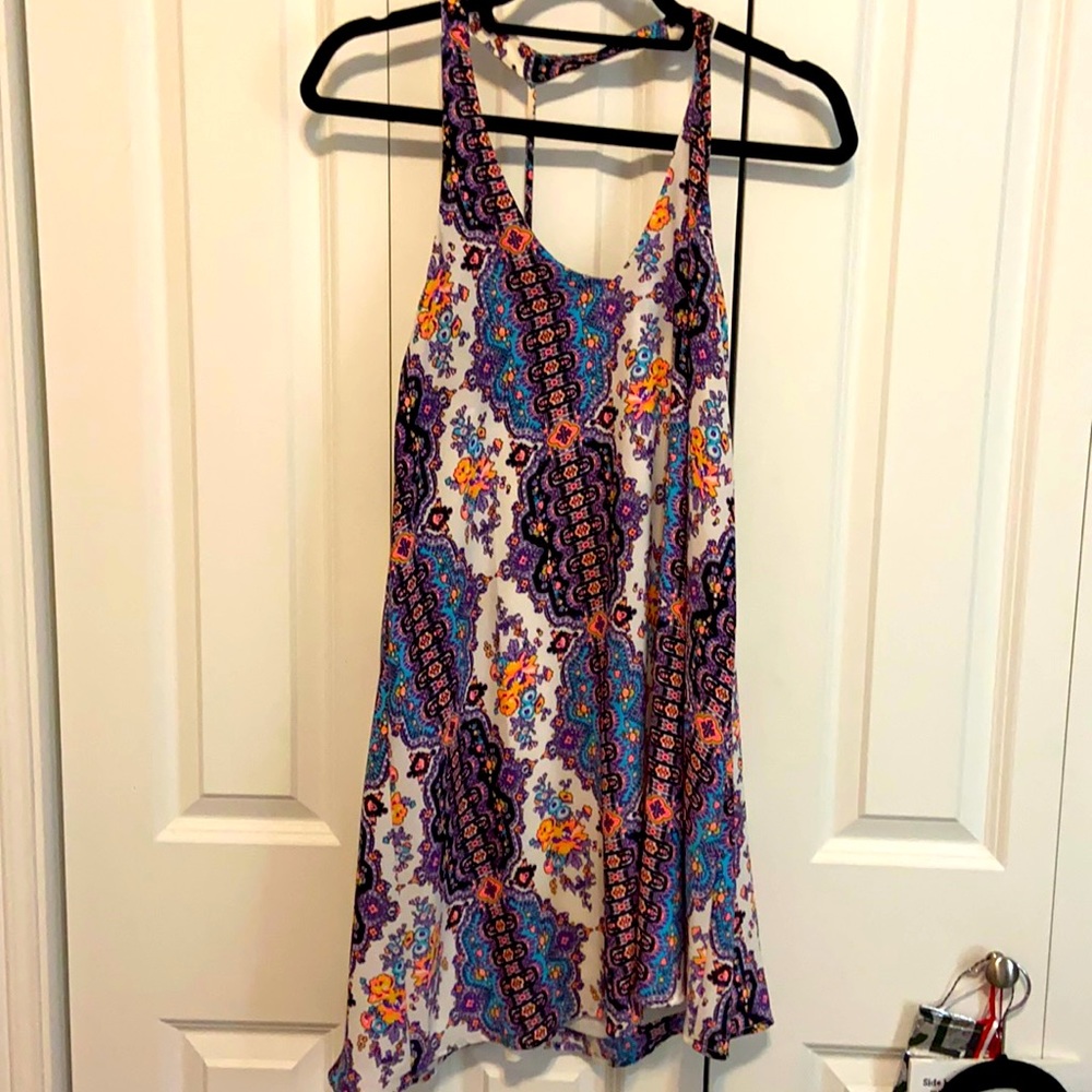 Design Lab Multicolored Chiffon Sundress